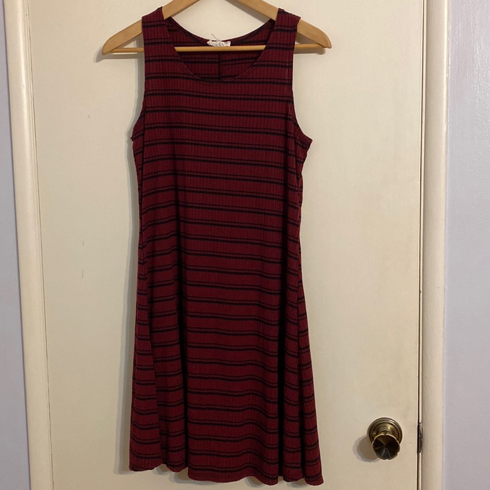 Olivia Rae Striped Dress, Size L